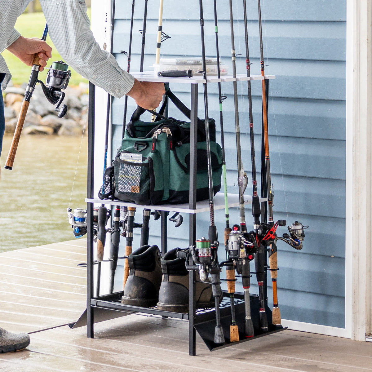 Tarpin Fishing Pole Stand Tarpin Fishing Pole Stand