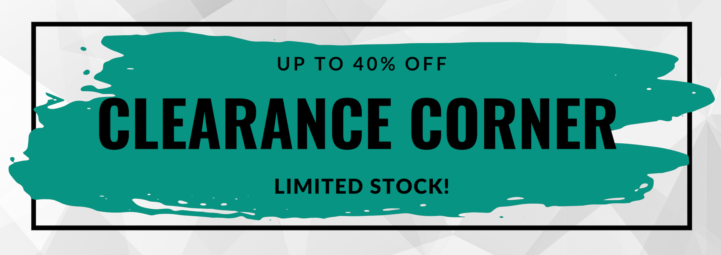 Clearance Corner