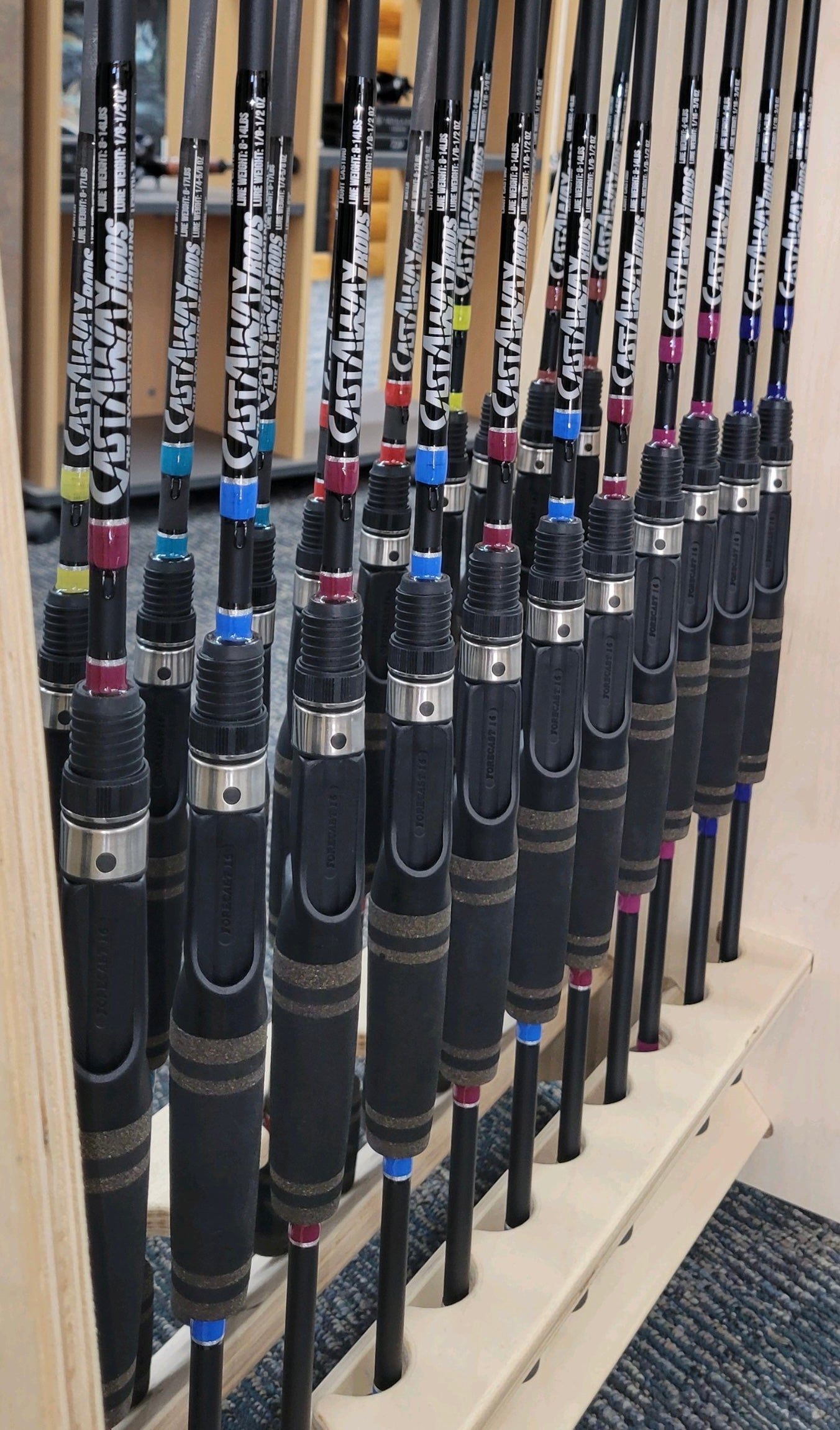 Custom 6'9 Medium Casting – CastawayRods