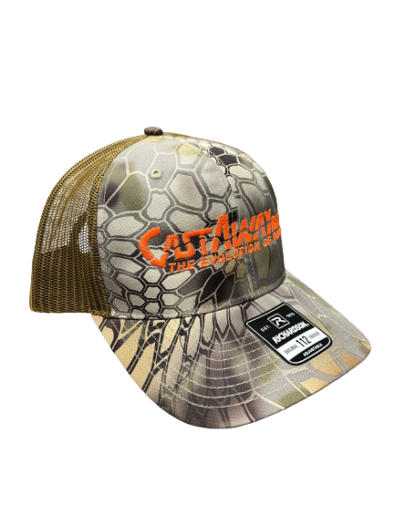 CastAway Logo’d Richardson Hat - Highland/Buck Kryptek