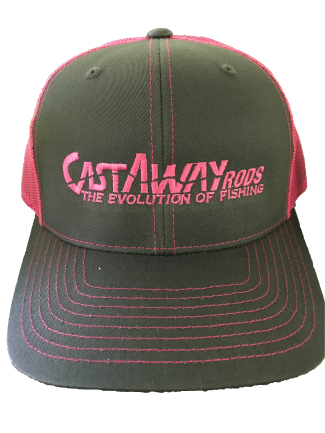 Castaway Logo'D Hat - Gray/Pink