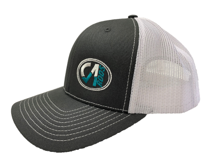 Castaway Logo'D Richardson Hat -Charcoal/White