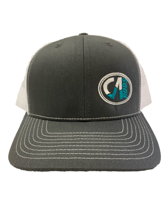 Castaway Logo'D Richardson Hat -Charcoal/White